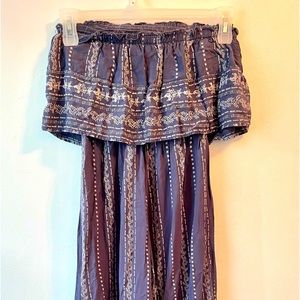 Sleeveless Long Jumpsuit S